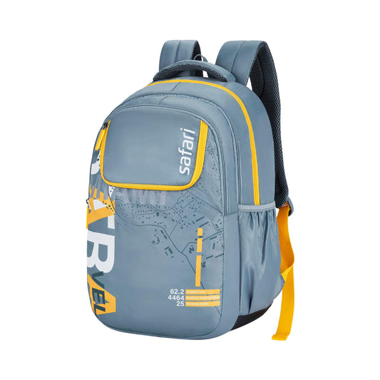 Safari 37L Triplex 3 Casual Backpack with Armor Base Printed School Bag for Boys and Girls, College Backpack, Office Bag