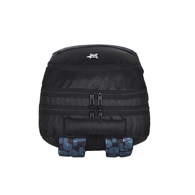 Arctic Fox Quantum School Backpack for Boys and Girls - 33 Liters (BLACK)