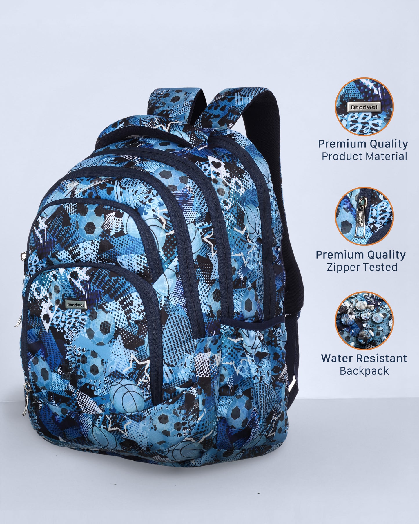 Dhariwal 36L Backpack Casual/School/College/Office Bag BP-248