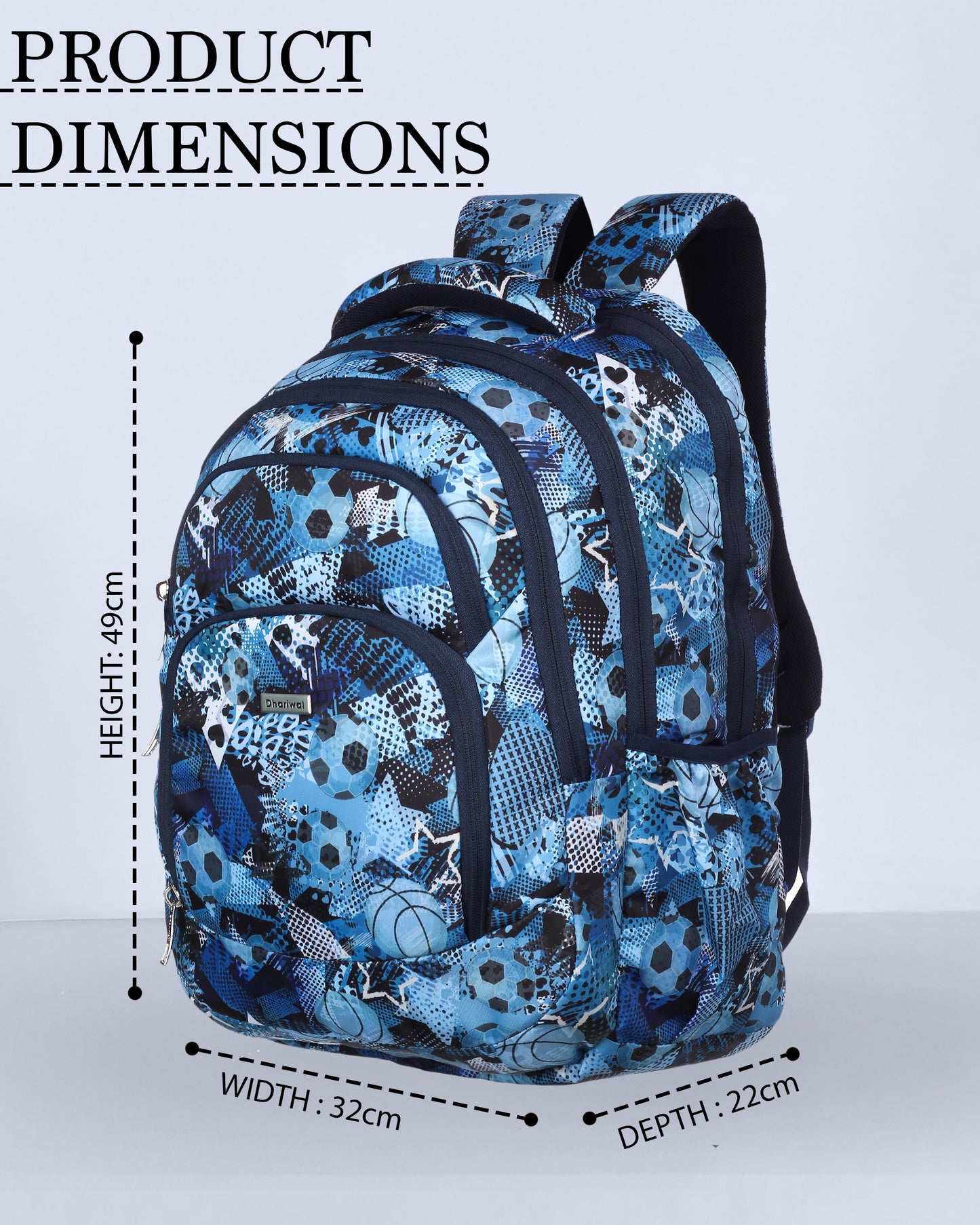 Dhariwal 36L Backpack Casual/School/College/Office Bag BP-248