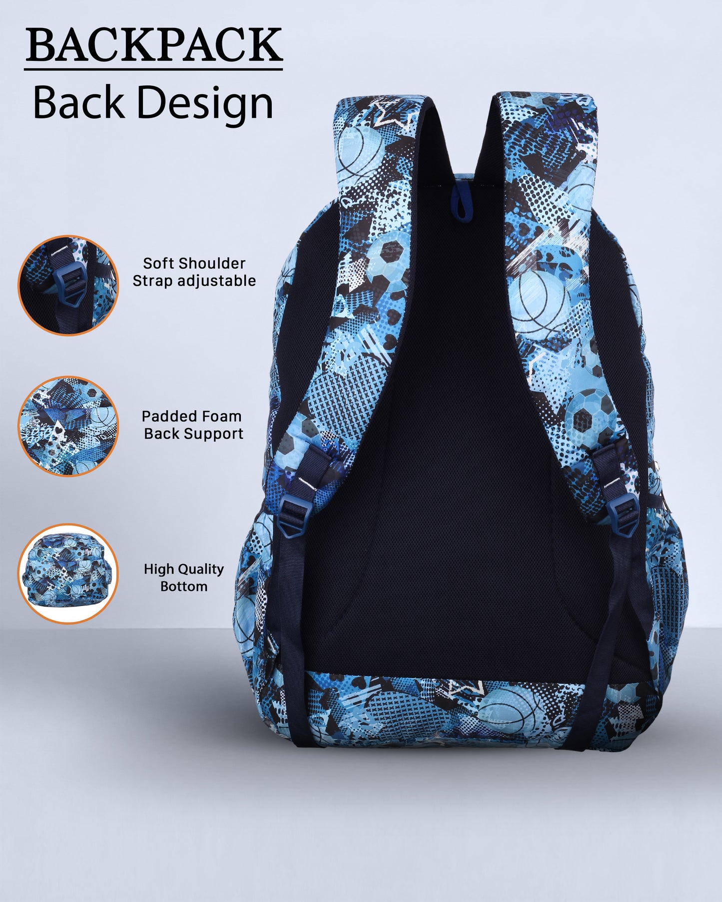 Dhariwal 36L Backpack Casual/School/College/Office Bag BP-248