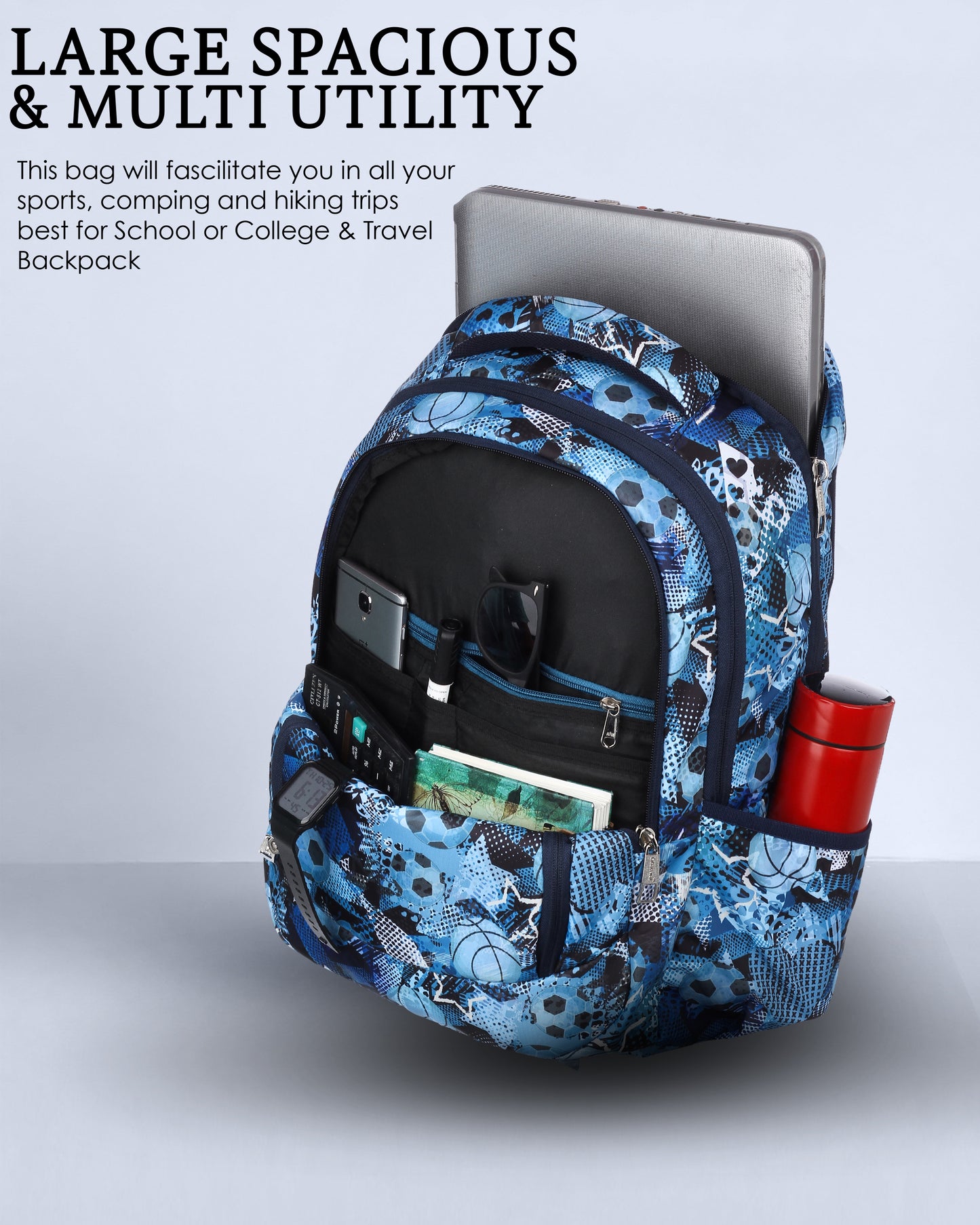 Dhariwal 36L Backpack Casual/School/College/Office Bag BP-248