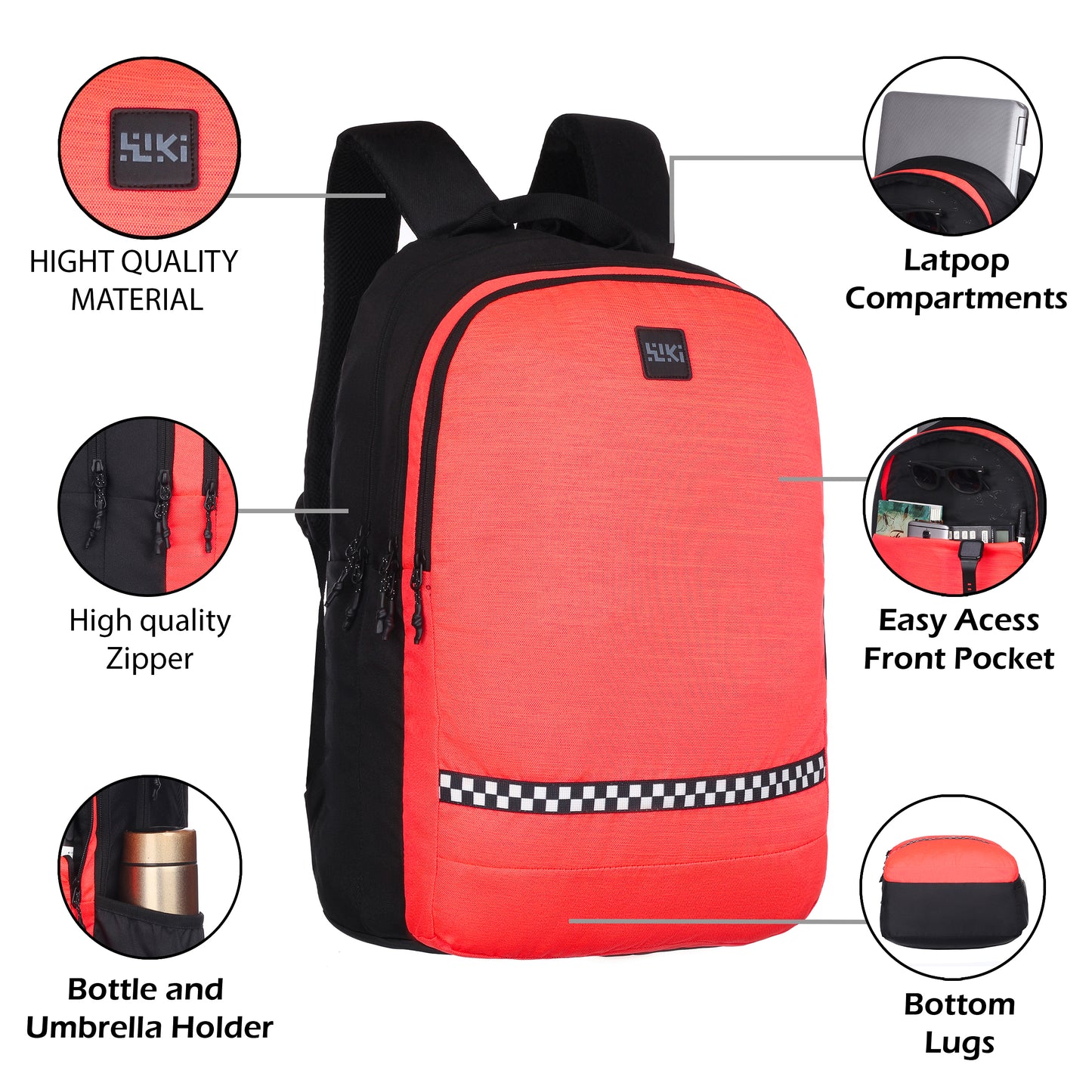 Wildcraft Polyester Expedition LPBP 45 Pro Laptop Backpack for Travel Gym & Office for Men & Women