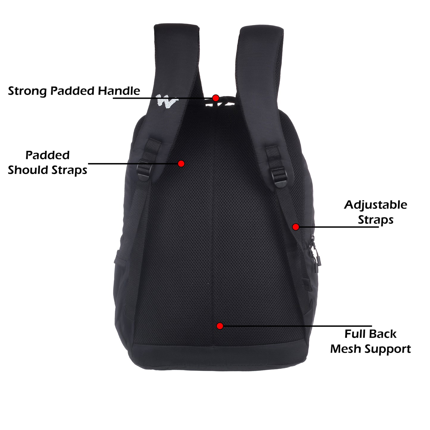 Wildcraft Sierra Nylon backpack Ideal for school, college, office & travel bag for men And women