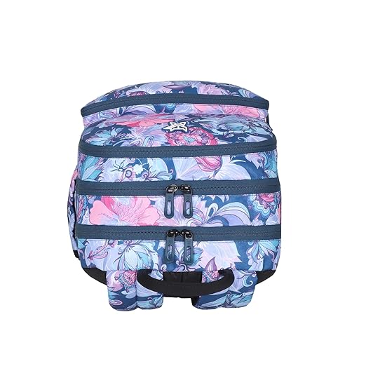 Arctic Fox Blossom School Backpack for Boys and Girls - Dark Denim 22 Ltr