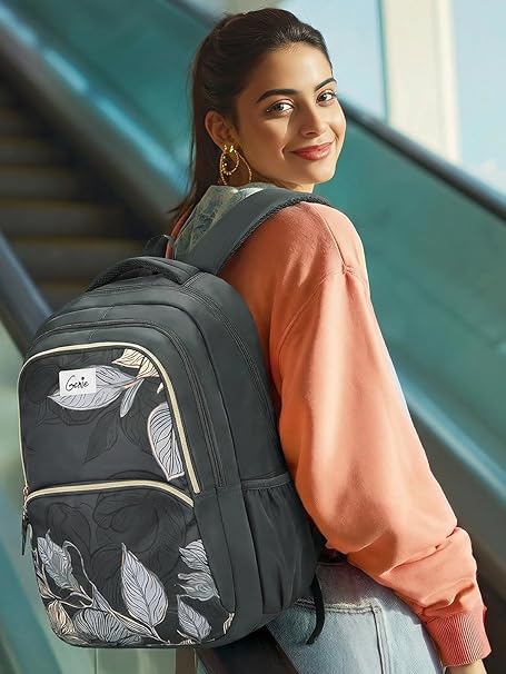 Genie Canopy School Backpack For Girls |19 Inch-36 Litres