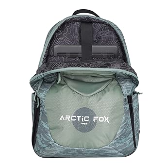 Arctic Fox Samurai Black Laptop Backpack-35 Ltr