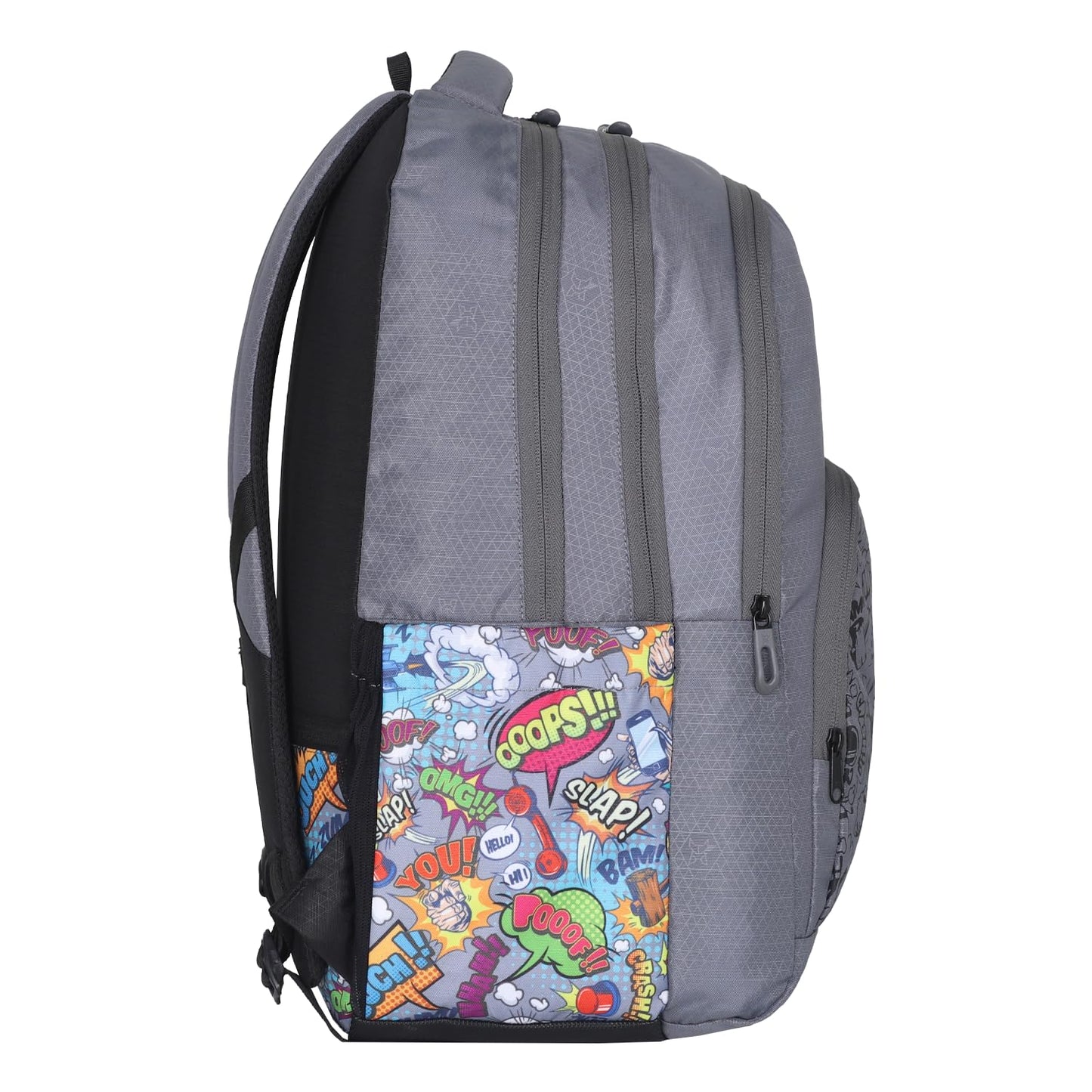 Arctic Fox Comic Castel Rock School Backpack for Boys and Girls- 33 Liters
