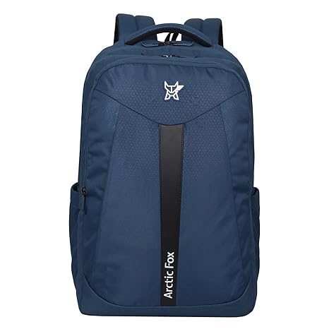 Arctic Fox Aim 15.6 inch Laptop Backpack for Men and Women 37 Liters- Black