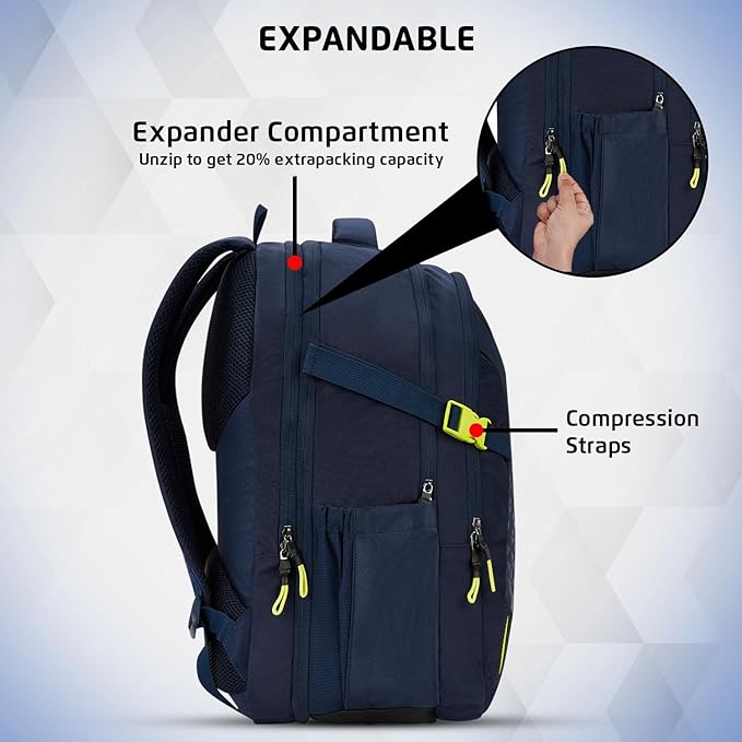 SAFARI Expand 16 Large 43 L Laptop Backpack