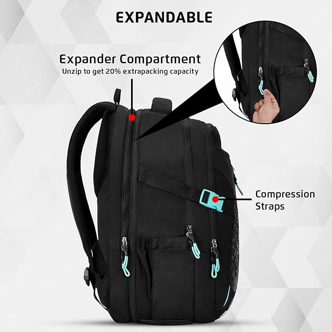 SAFARI Expand 16 Large 43 L Laptop Backpack