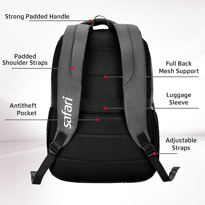 SAFARI Ace 1  Medium 30 L Laptop Backpack