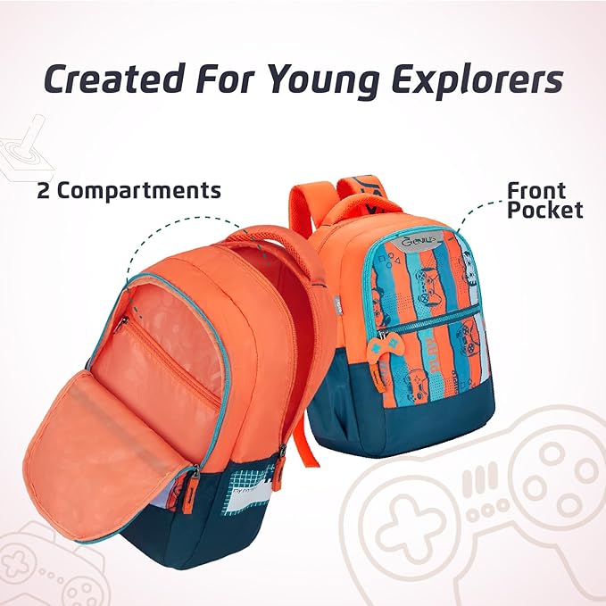 SAFARI GAMER Medium 23 L Backpack
