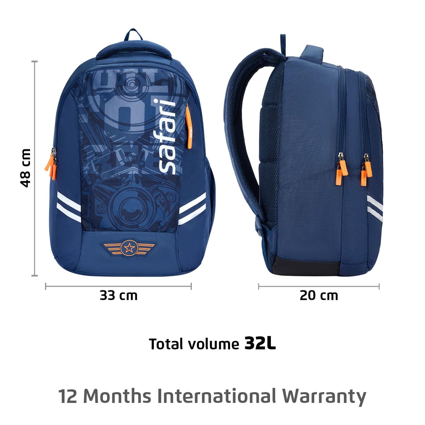 SAFARI  Duplex 3  Large 32 L Backpack