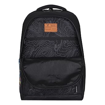 Arctic Fox Comic Castel Rock School Backpack for Boys and Girls- 33 Liters