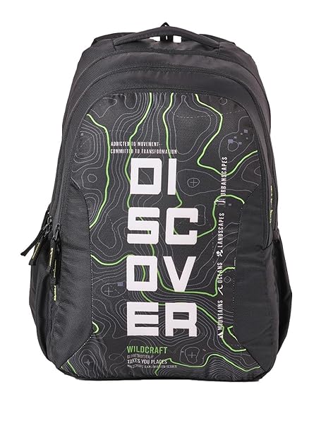 Wildcraft Atlas 45 LP Backpack-Black