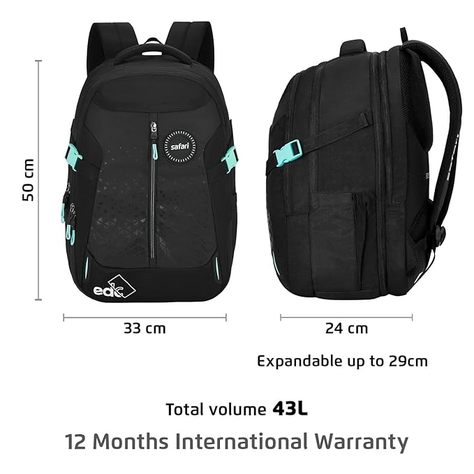 SAFARI Expand 16 Large 43 L Laptop Backpack