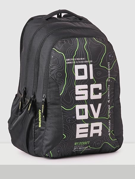 Wildcraft Atlas 45 LP Backpack-Black