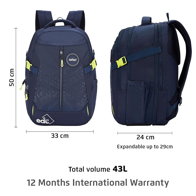SAFARI Expand 16 Large 43 L Laptop Backpack