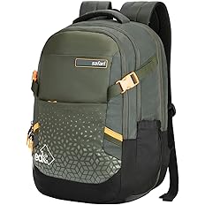 Safari 43L Expand 14 Expandable Laptop Bag with Armor Base, Raincover, 3 Compartments, Large Size Travel Bag