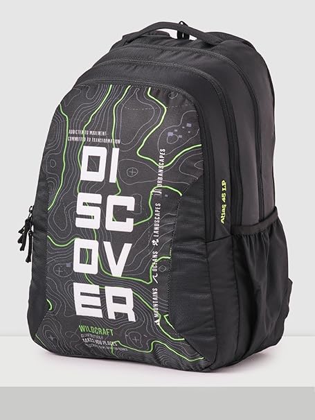Wildcraft Atlas 45 LP Backpack-Black