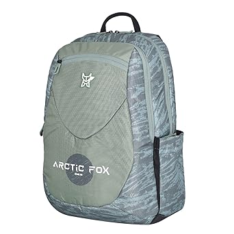 Arctic Fox Samurai Black Laptop Backpack-35 Ltr