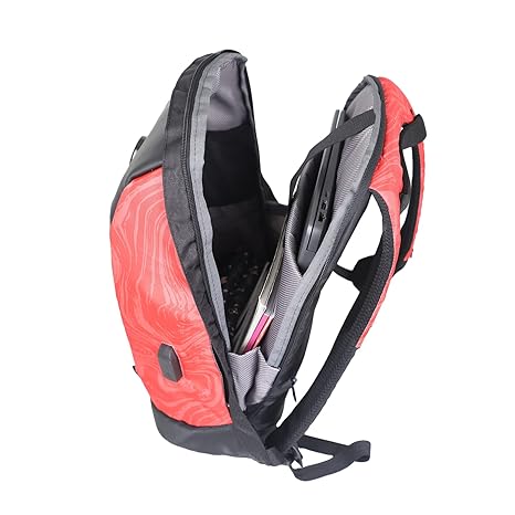 Arctic Fox Slope Anti-Theft Backpack | 23 Ltr Capacity|Water Resistant | Multipurpose Backpack |Rain Cover| Trolley sleeve 15.6 Inches Unisex Laptop Bag with USB Charging Port