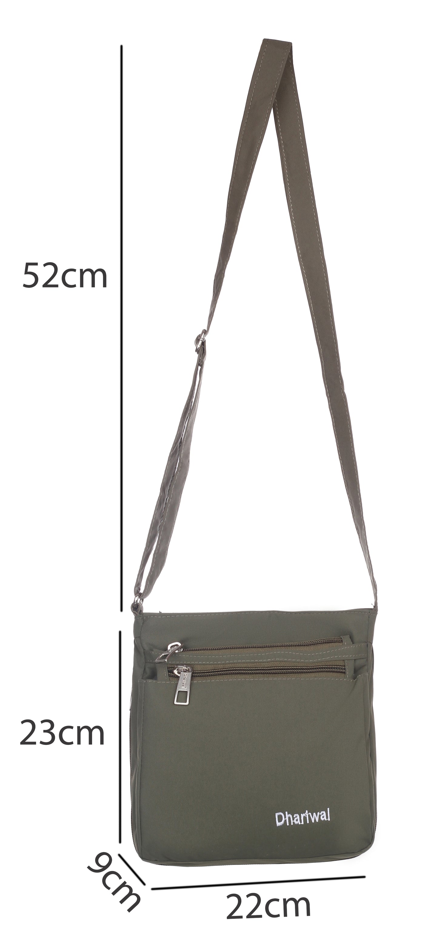 Dhariwal Multipocket Sling Cross Body Messenger Bag for Men Women Sling Bag SLB-1304