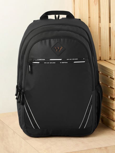 Wildcraft Dark Edition 45L Pro Laptop Backpack-Black