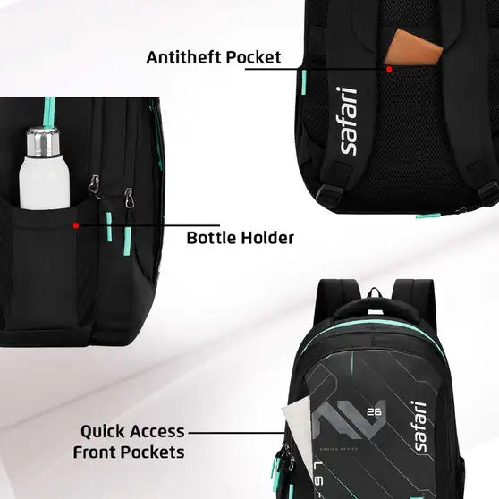 SAFARI Aura 1 Large 37 L Laptop Backpack