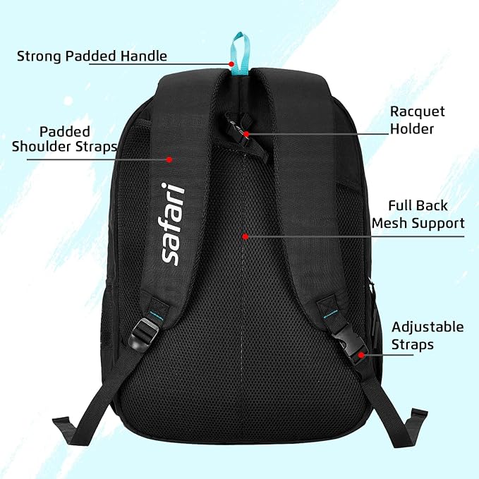 Safari Smash 37L Sport Utility School Backpack