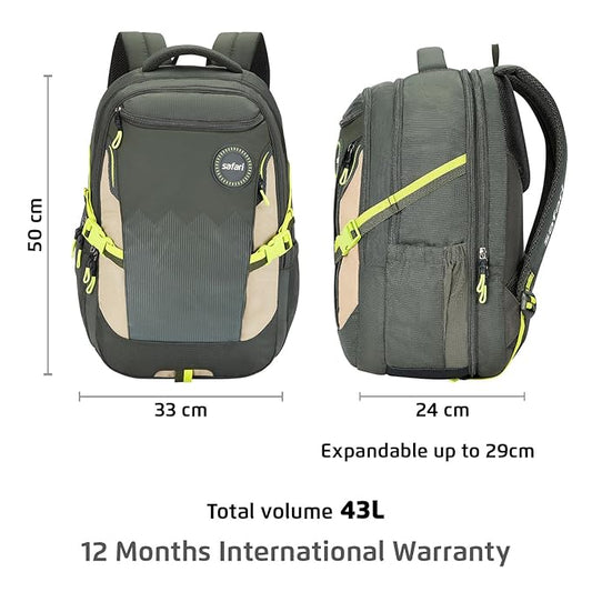SAFARI Expand 15  Large 43 L Laptop Backpack