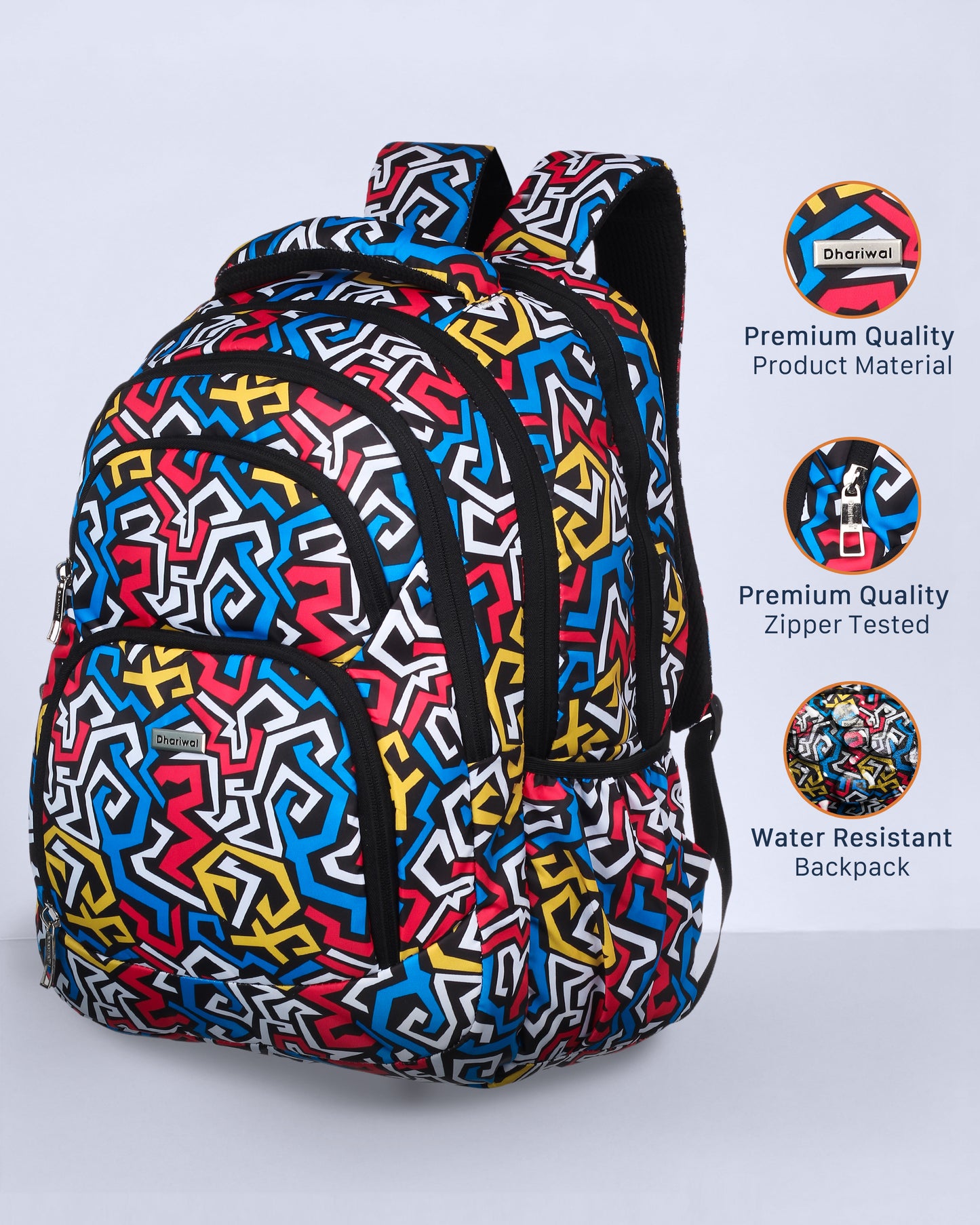 Dhariwal 36L Backpack Casual/School/College/Office Bag BP-248