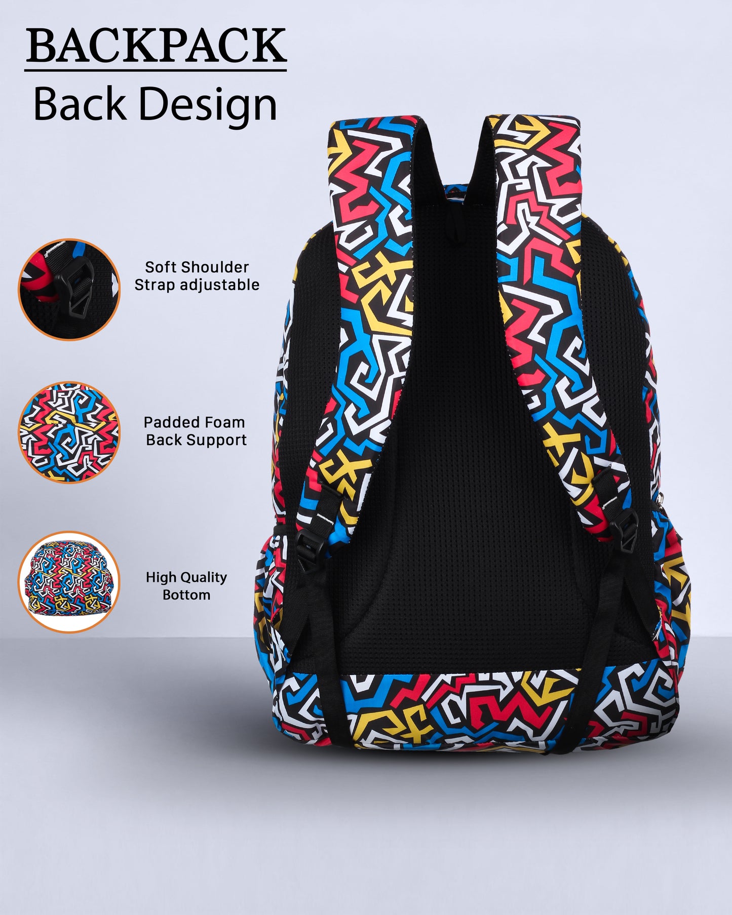 Dhariwal 36L Backpack Casual/School/College/Office Bag BP-248