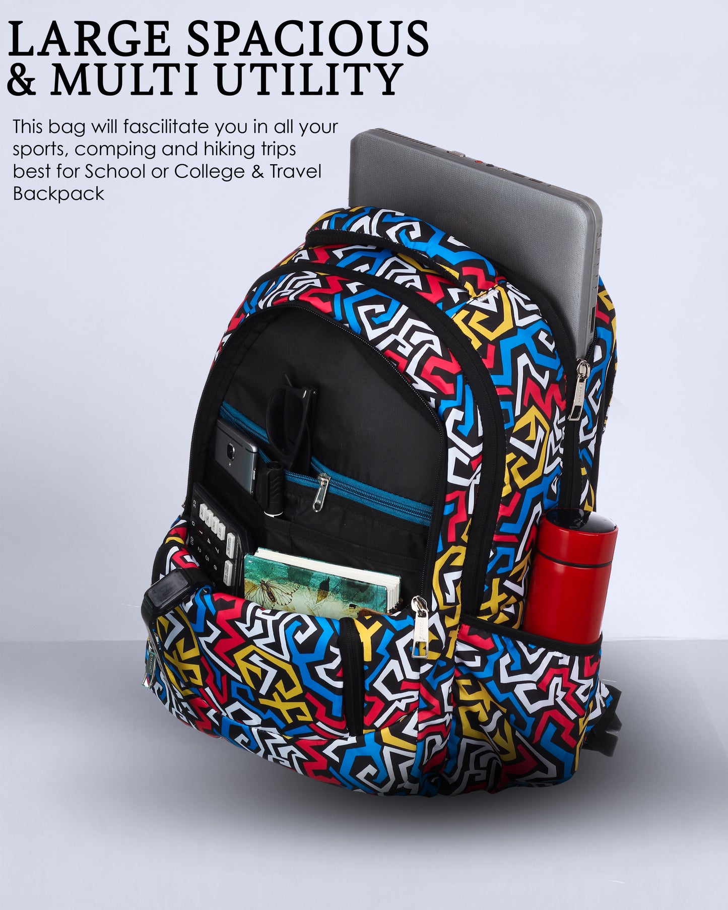 Dhariwal 36L Backpack Casual/School/College/Office Bag BP-248