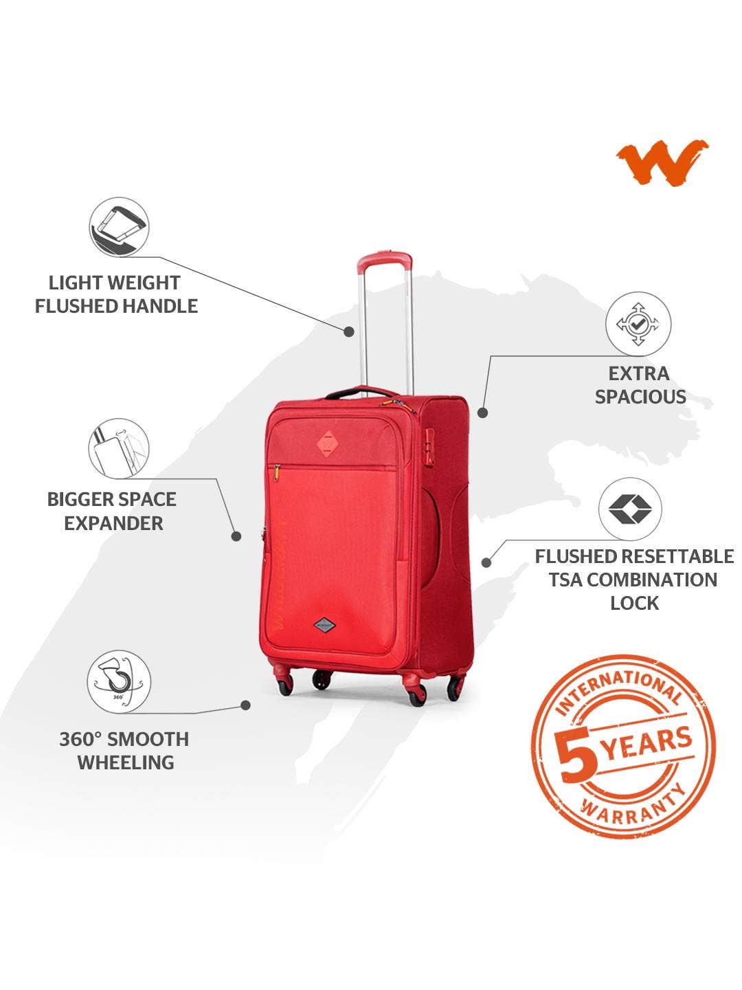 Wildcraft Dune Soft Trolley Suitcase (12709)