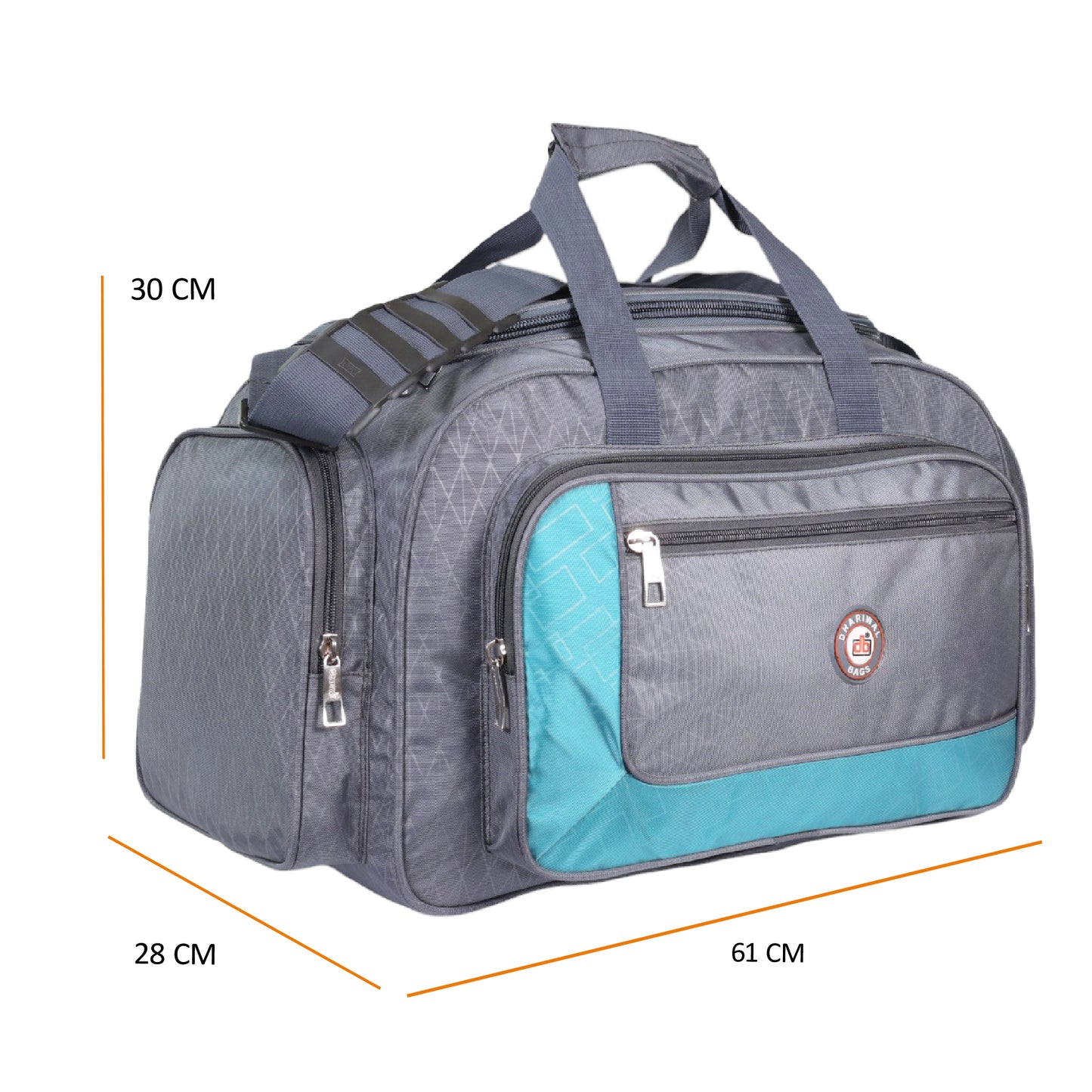 Dhariwal 20" Duffel Bag for Men & Women  | Ideal for Weekend Travel, Gym & Sports 52L  TRB-501