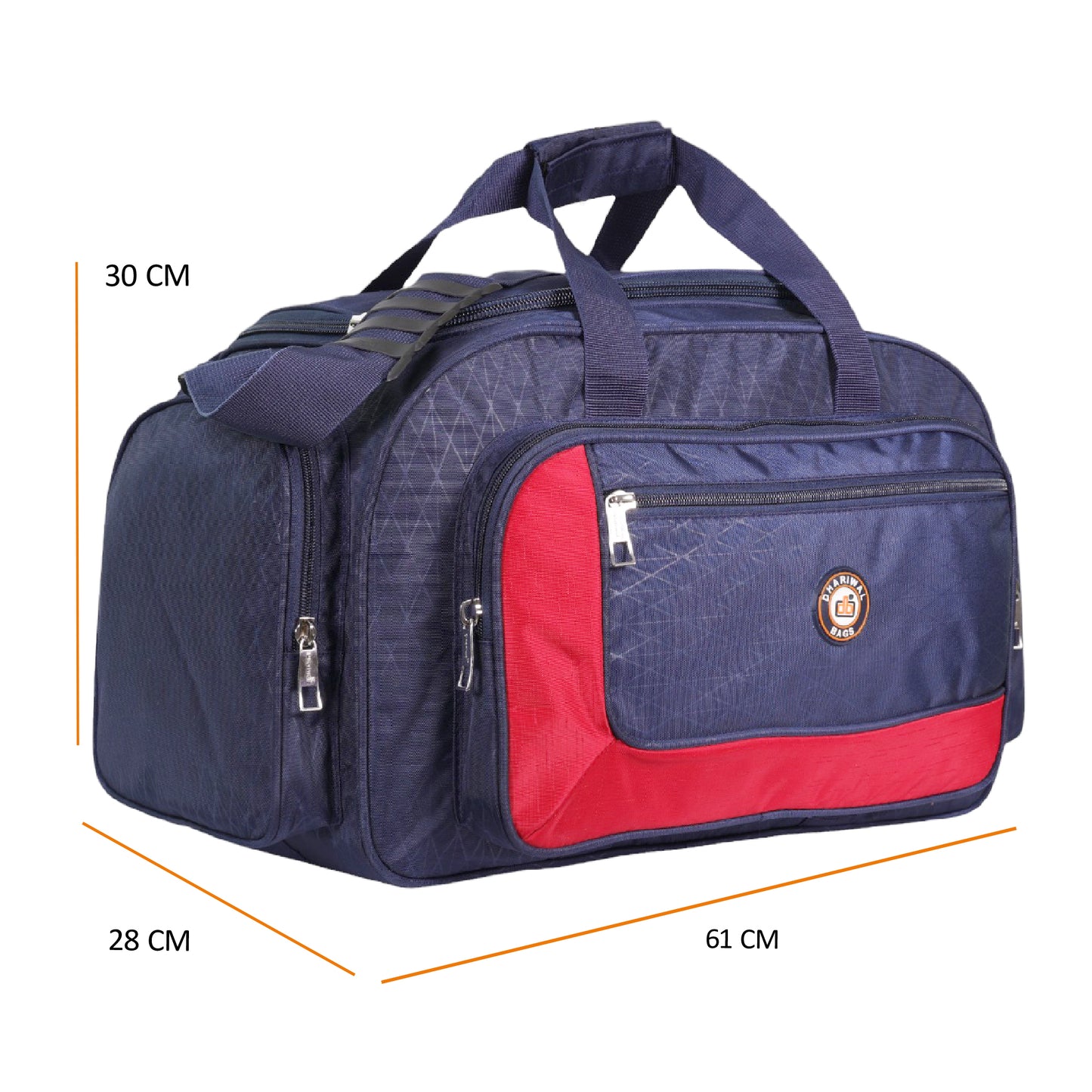 Dhariwal 20" Duffel Bag for Men & Women  | Ideal for Weekend Travel, Gym & Sports 52L  TRB-501
