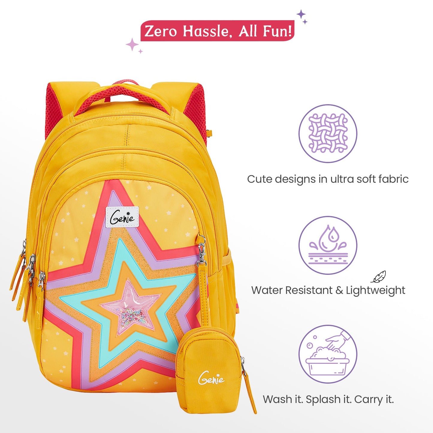 Popstar Small Backpack for Kids-20L