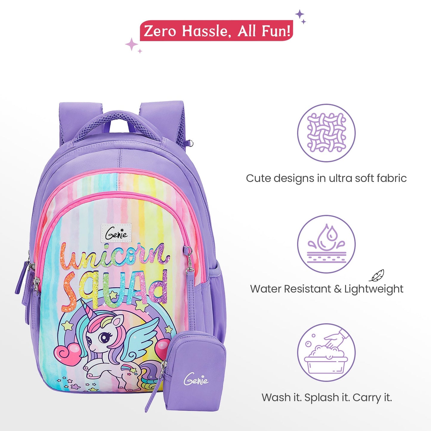 Unicornsquad Small Backpack for Kids-20L