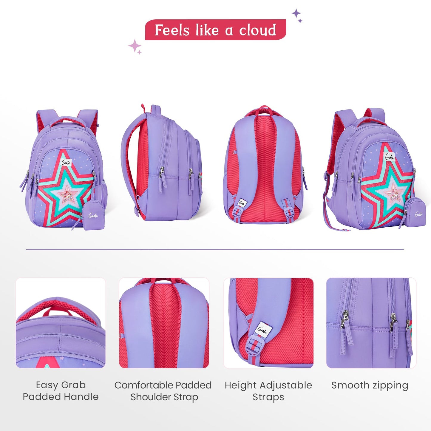 Popstar Small Backpack for Kids-20L