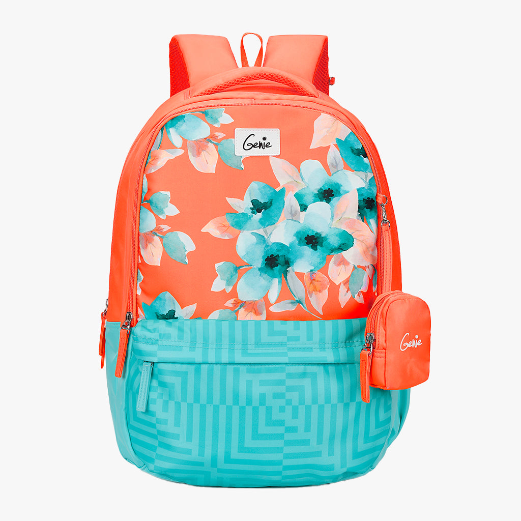 Genie Daisy 19 Inch Maximum Volume Laptop Backpack With Rain Cover