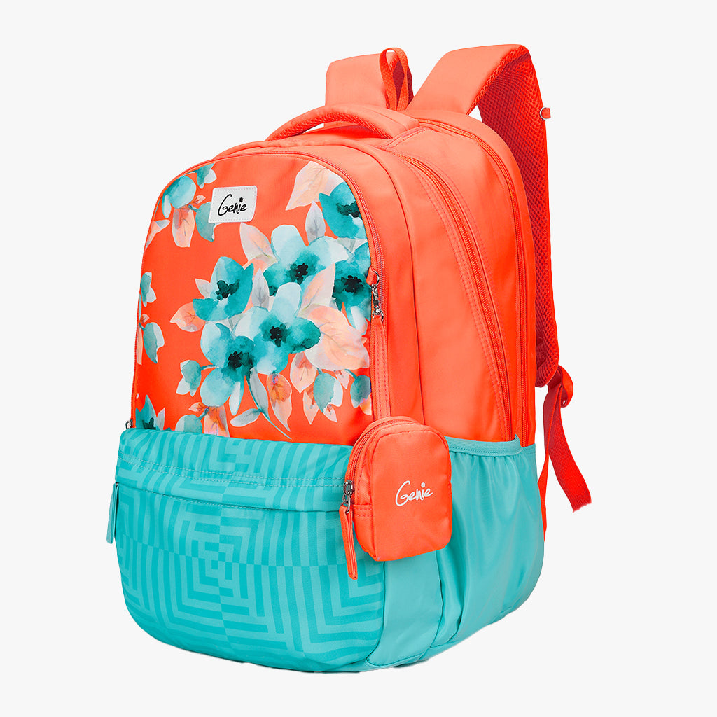 Genie Daisy 19 Inch Maximum Volume Laptop Backpack With Rain Cover