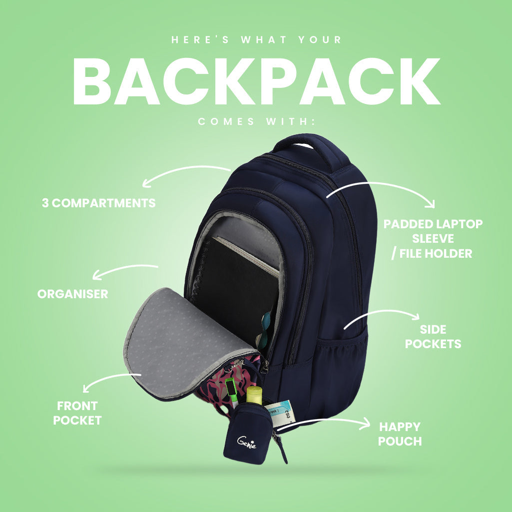Genie Evelyn 19 Inch Backpack