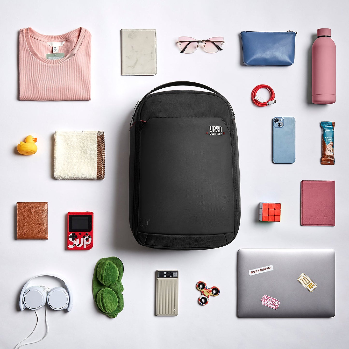 Urban Jungle by Safari Downtown Workpack Premium Backpack with Trolley Sleeve-18l