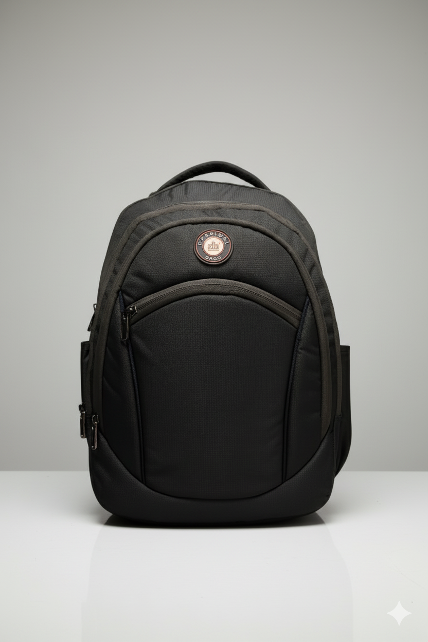 Dhariwal Bags LB-113 33L Laptop Backpack | Water-Resistant  Office, College & Travel Bag | Padded 15.6-inch Laptop Compartment | Multi-Utility Organizer-Grey