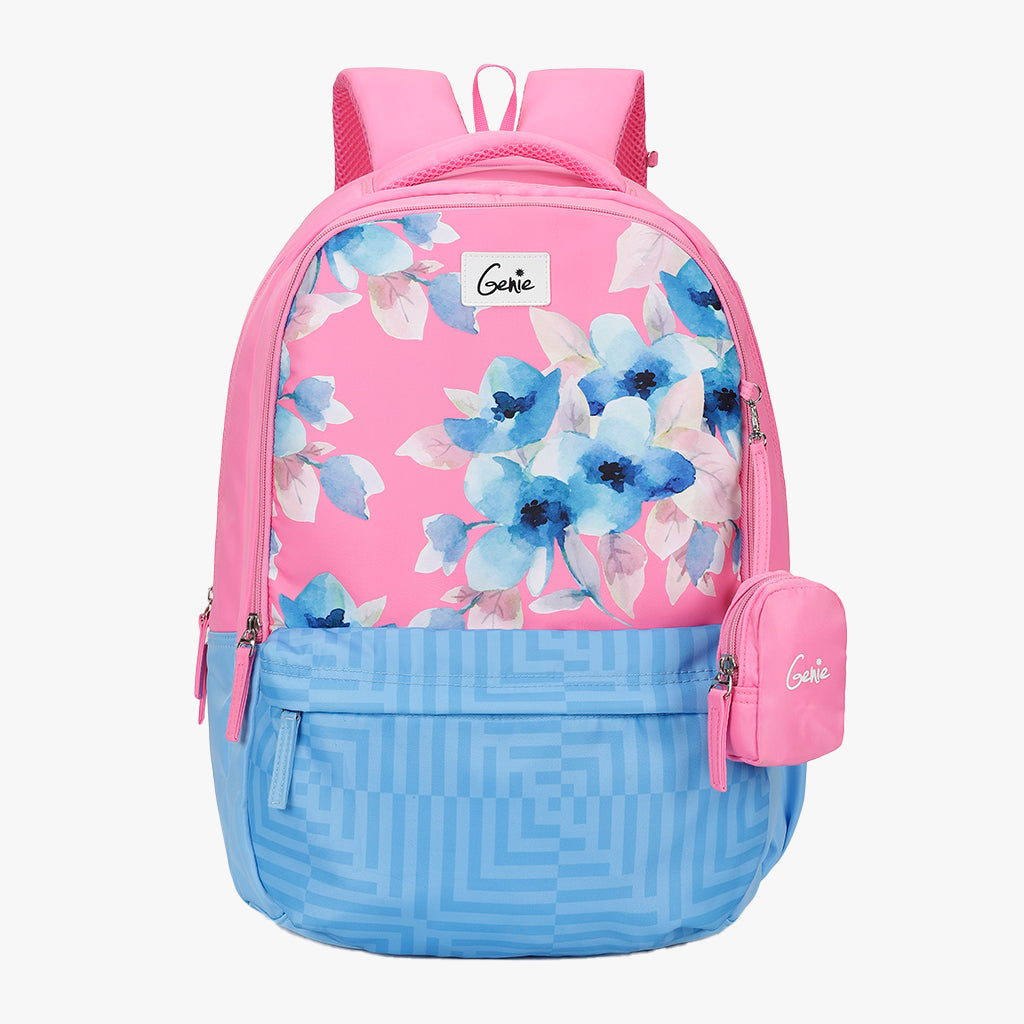Genie Daisy 19 Inch Maximum Volume Laptop Backpack With Rain Cover