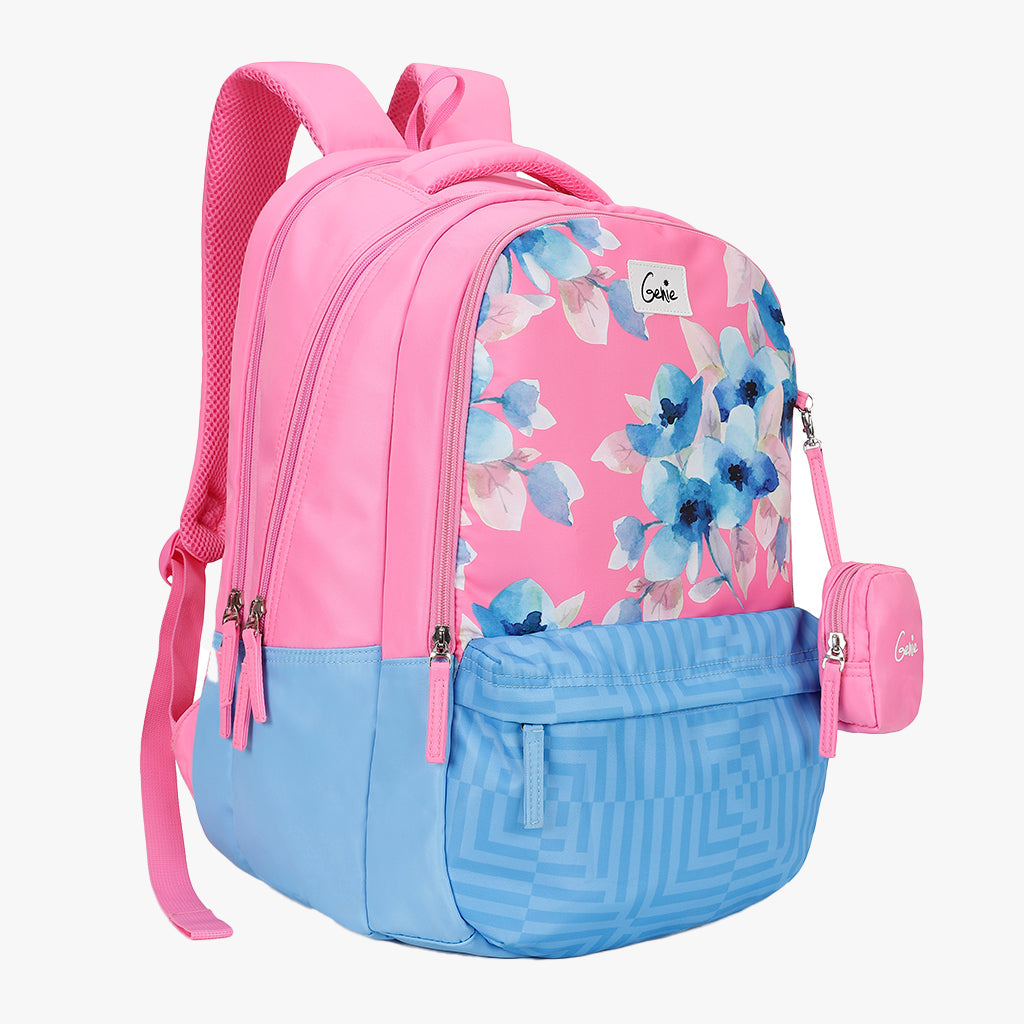 Genie Daisy 19 Inch Maximum Volume Laptop Backpack With Rain Cover