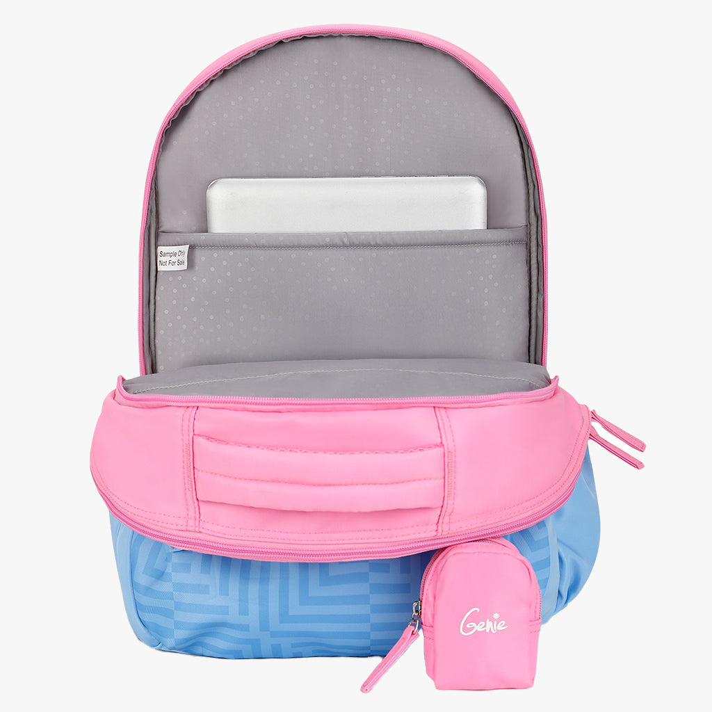 Genie Daisy 19 Inch Maximum Volume Laptop Backpack With Rain Cover