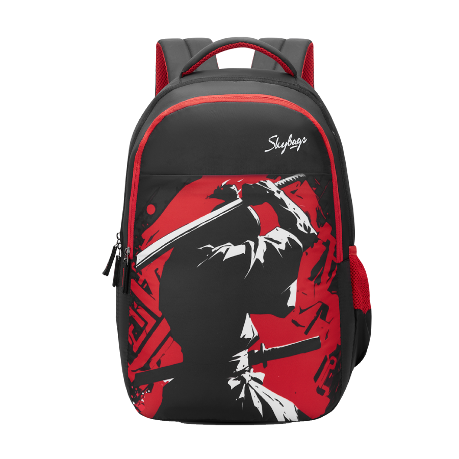 Skybags KYRO 02 SCBP KATANA RED BLACK